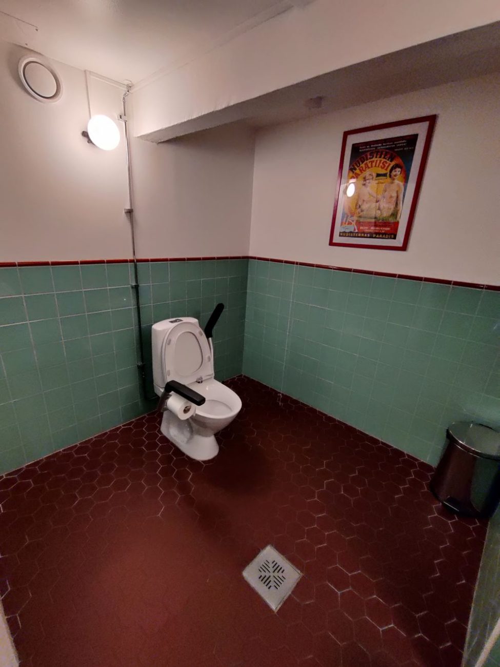 Kuva Teatteri Unionin esteettömästä wc-tilasta.