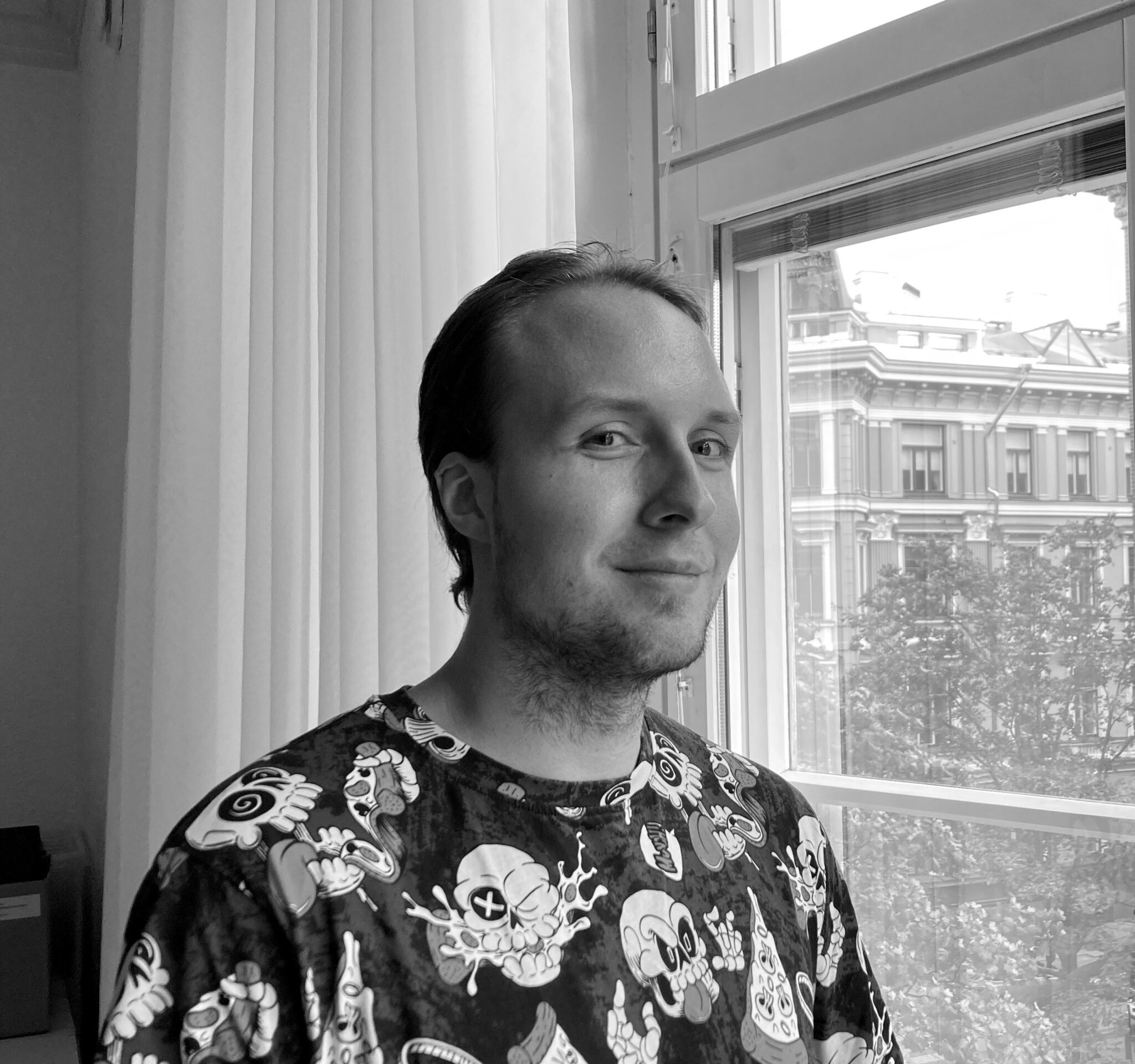 Topi Borg R&A:n toimistossa