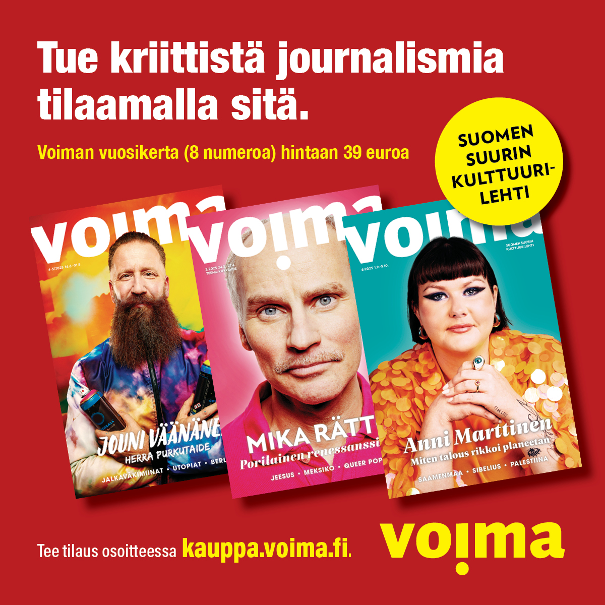 Voiman mainos