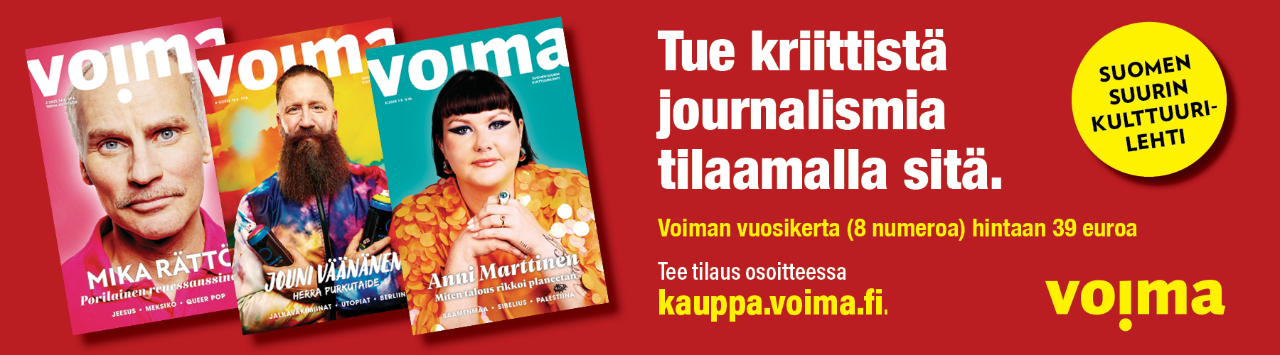 Voiman mainos