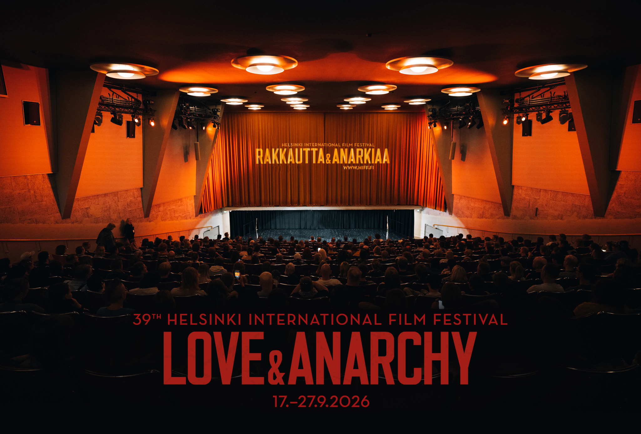 Helsinki International Film Festival – Love & Anarchy 17.–27.9.2026