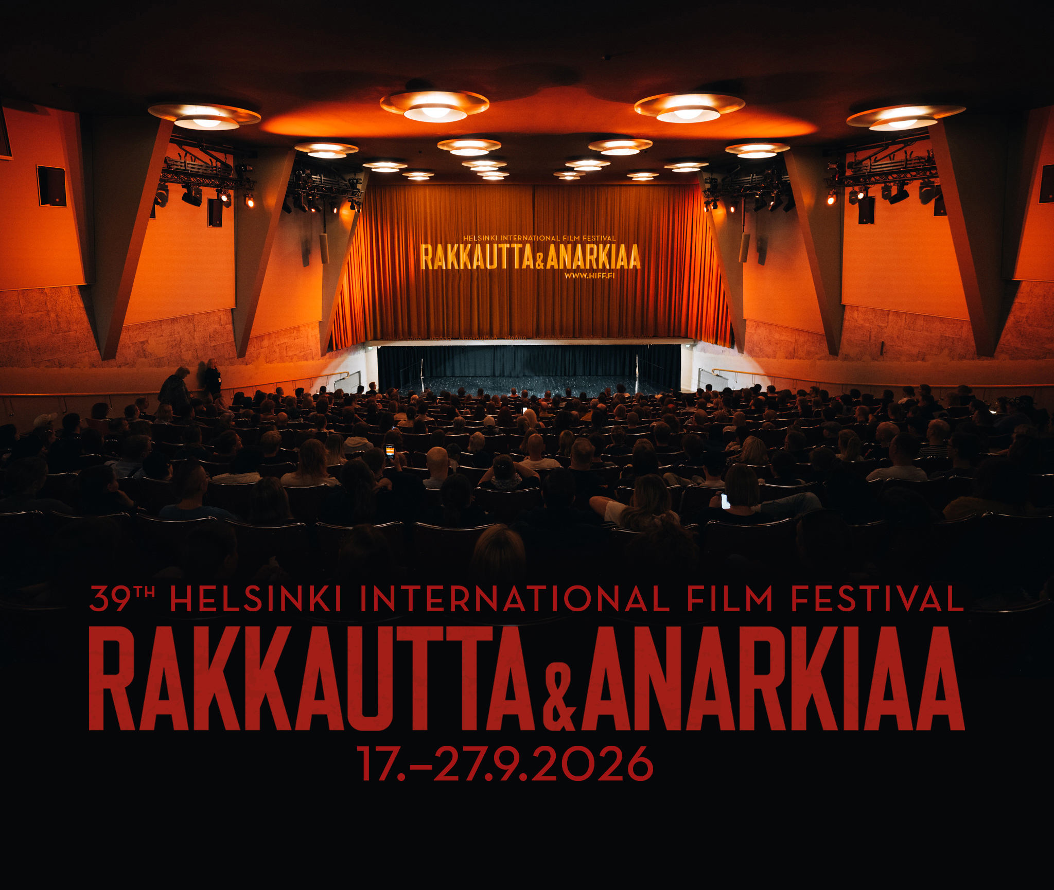 Helsinki International Film Festival – Rakkautta & Anarkiaa 17.–27.9.2026