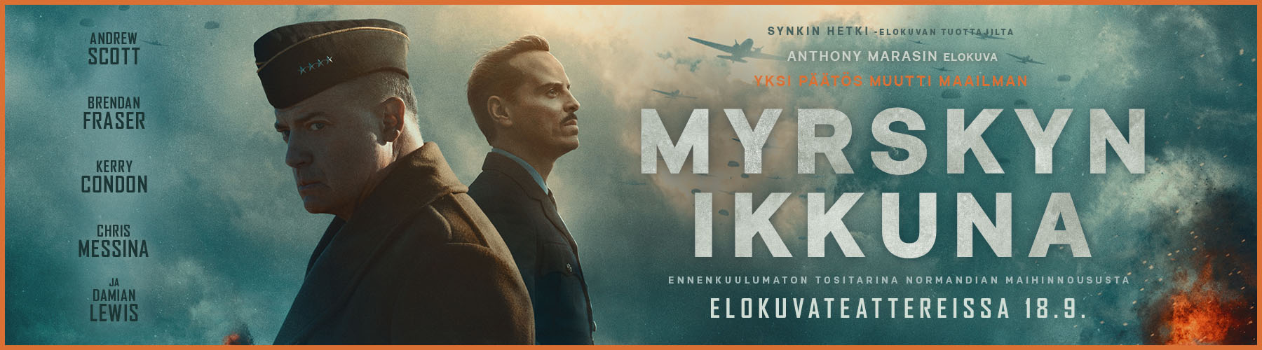 Myrskyn ikkuna -mainos
