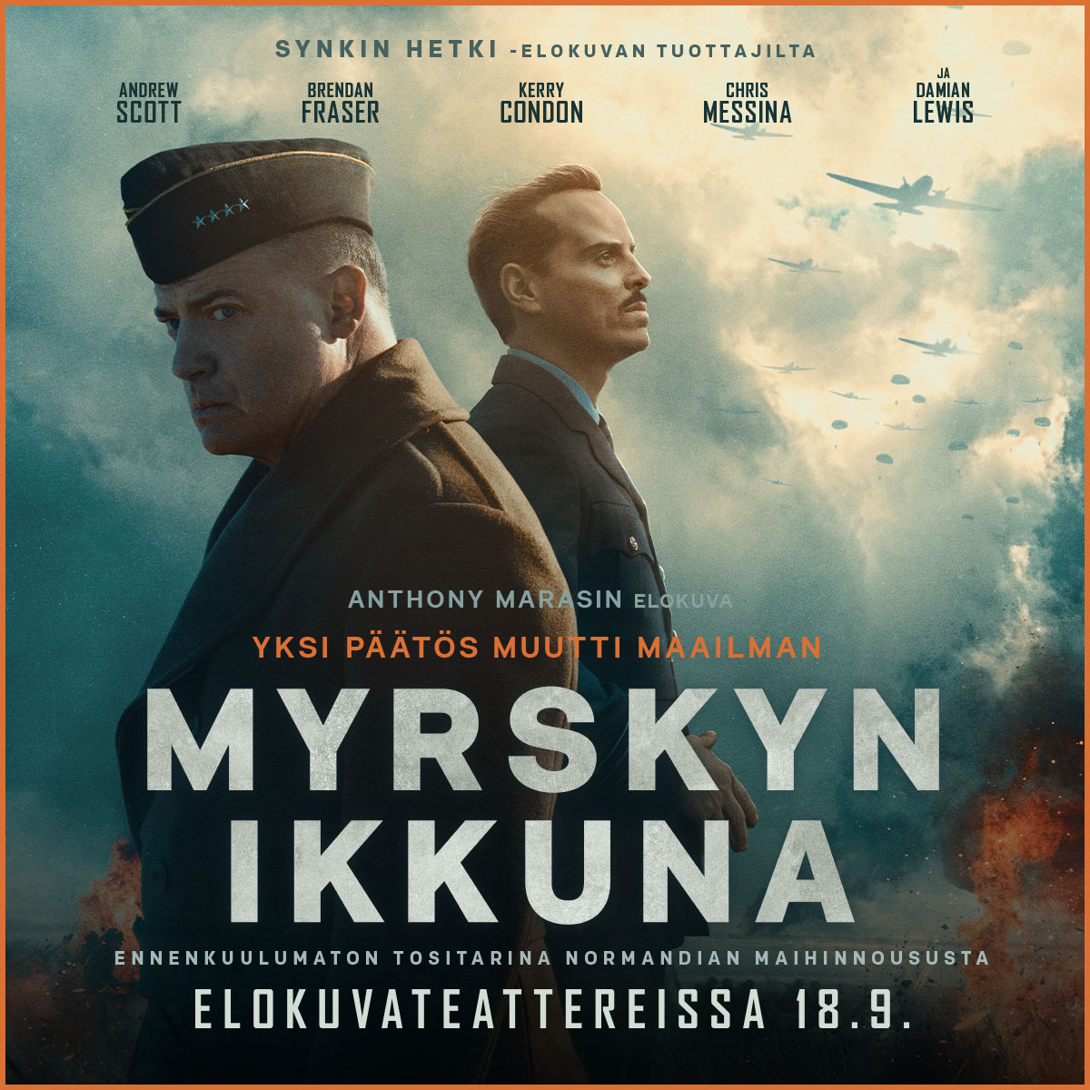 Myrskyn ikkuna -mainos